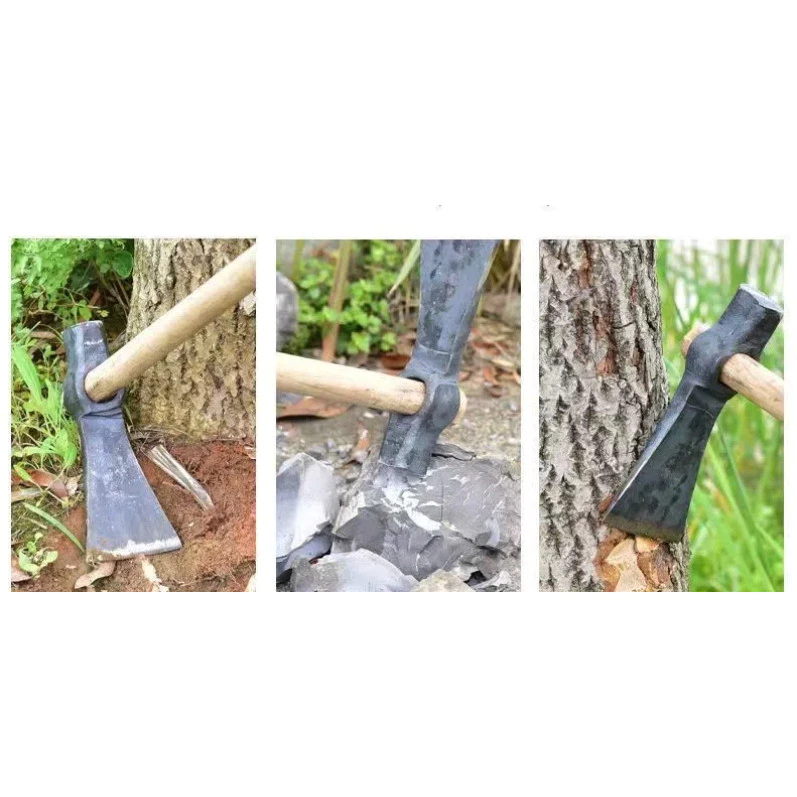 เครื่องมือขุดรากถอนโคนการเกษตร เหล็ก Router Axe thumbnail 6