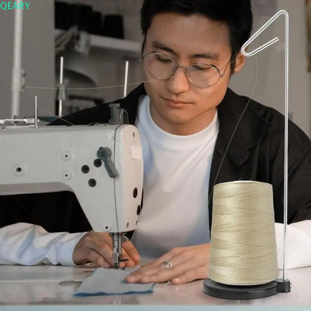 ที่วางด้ายเย็บผ้า QEARY, ขาตั้ง Spool ขนาดใหญ่แบบปรับได้สากล, อุปกรณ์ควิลท์เดี่ยวกรวยสะดวกทนทานถัก Line Rack Home