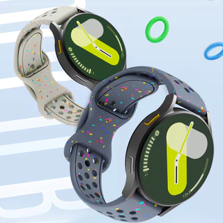 18/20 มม.22 มม.กว้างซิลิโคนสําหรับ Samsung Galaxy Watch 7 6 5 4 5Pro 6Classic สร้อยข้อมือสําหรับนาฬิกา Huawei GT5 4Pro 3 46 มม.18 มม.