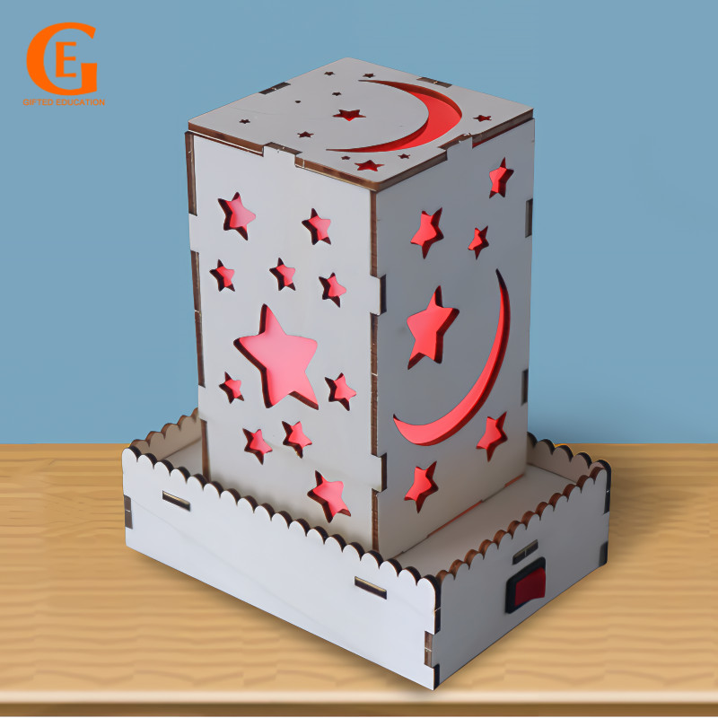 การศึกษา DIY Starry โคมไฟ Night Star Moon Light เด็กวิทยาศาสตร์ STEM การศึกษา Physic การสอนโรงเรียนการทดลองโครงการของขวัญ