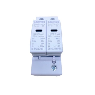 SPD AC ป้องกันฟ้าผ่า 2P 220v surge protective device