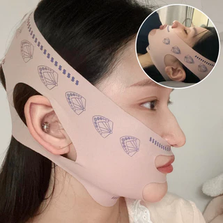 COZII สายรัดแน่นกระชับสัดส่วนแก้มคาง V ใบหน้ายกผิวหน้ายกกระชับสัดส่วนสายรัดป้องกันริ้วรอยความงามของหน้ากากบำรุงผิวตอนนอน