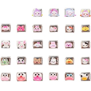 ชุดสร้อยข้อมือแบบแยกส่วนสไตล์อิตาลีใหม่การ์ตูนการแสดงออกชุดจ…