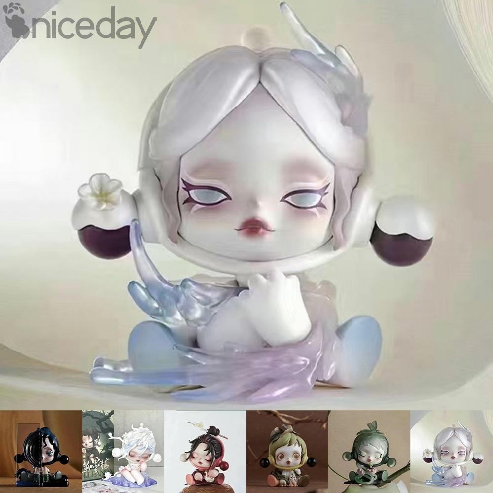 #NICEDAY-Collectible SKULLPANDA Dolls in Colorful Blind Boxes Perfect for Display and ing