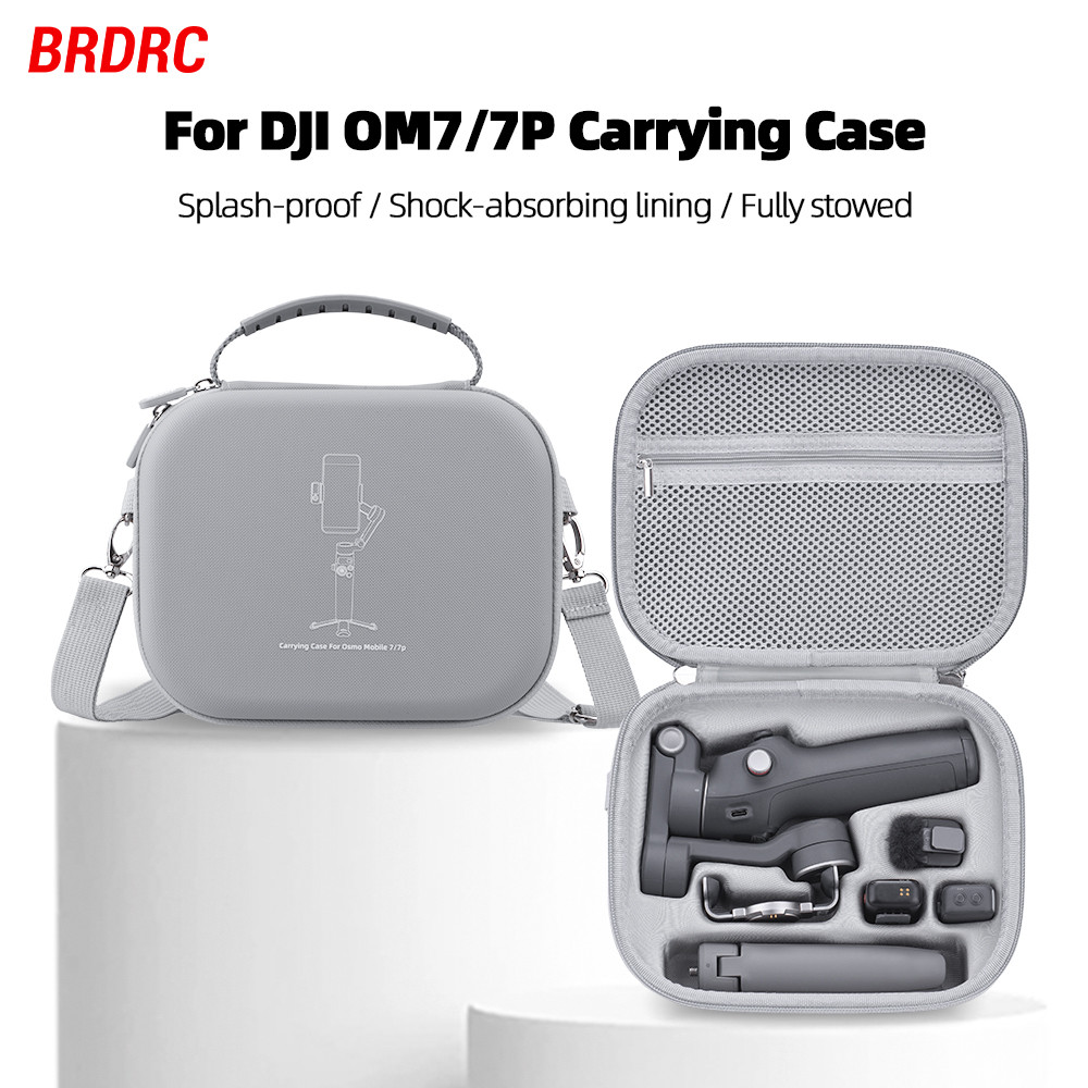 สําหรับกระเป๋าเก็บ DJI OSMO Mobile 7,กล้องโทรศัพท์โคลงกิมบอล OM7/7P กระเป๋าสะพายข้างไหล่เดียว,เคสพกพา,อุปกรณ์เสริมกิมบอล