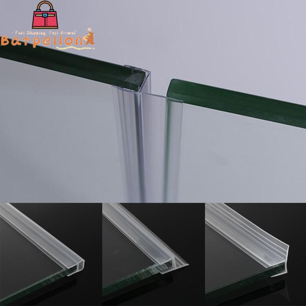 BARPELLON 1M 6-12 มม.FU h รูปร่างแถบปิดผนึก Home & Living Bath Screen ฮาร์ดแวร์ประตูกระจก Weatherstr