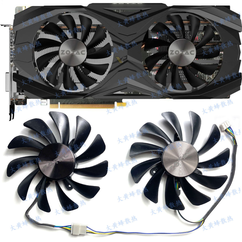 จัดส่ง 24 ชั่วโมง = ใหม่เอี่ยม ZOTAC ZOTAC GTX1080ti 1070ti AMP Edition กราฟิกการ์ดพัดลมระบายความร้อ
