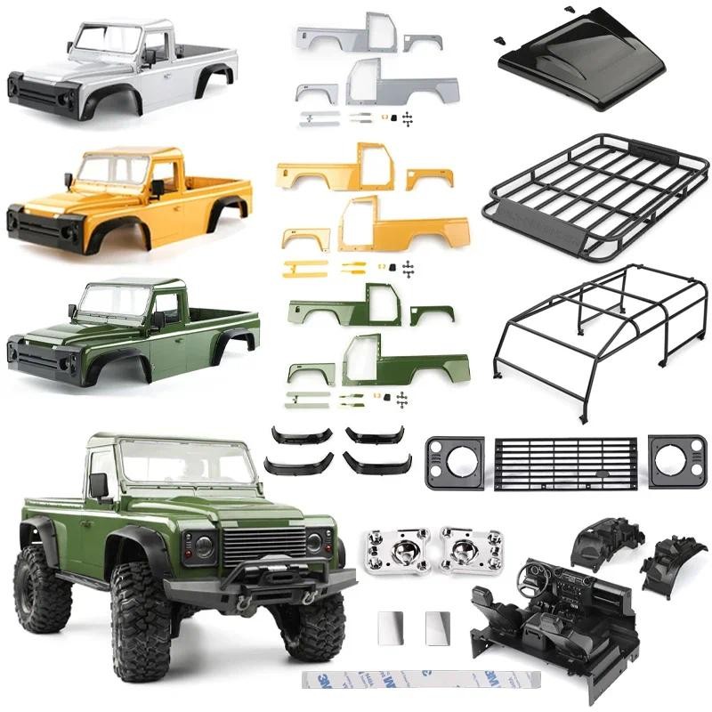 324 มม.ฐานล้อ 2 ประตูรถกระบะ Body Shell สําหรับ 1/10 RC Crawler รถ Traxxas TRX4 DEFENDER RD110 อะไหล่