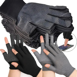 กดมือถือได้* ถุงมือมอเตอร์ไซค์ ถุงมือขี่มอเตอร์ไซค์ ถุงมือขั…