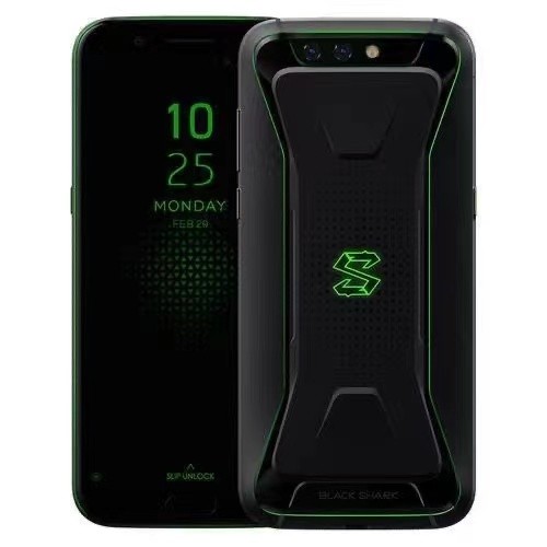 โทรศัพท์สำรองสำหรับนักเรียน Black Shark รุ่นที่ 1 Snapdragon 845 Gaming King Studio มือสอง
