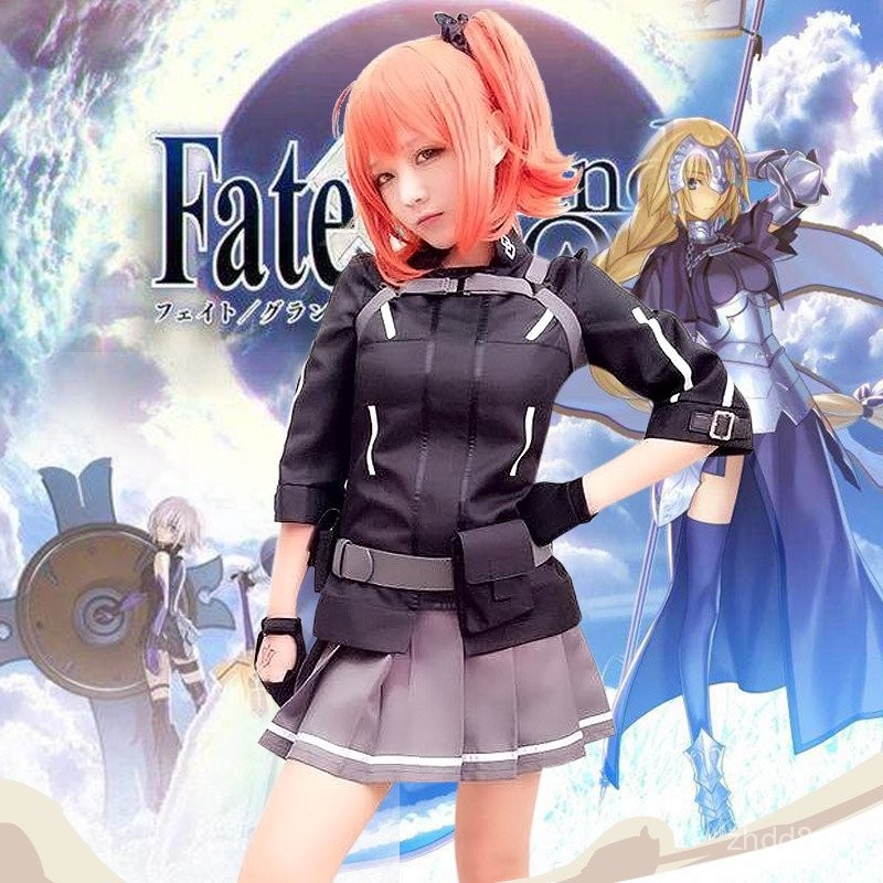 ชุดคอสเพลย์ FGO Fate Grand Order Master Gudal ชุดยูนิฟอร์มโพลาร์ Fujimaru Ritsuka สำหรับผู้หญิง