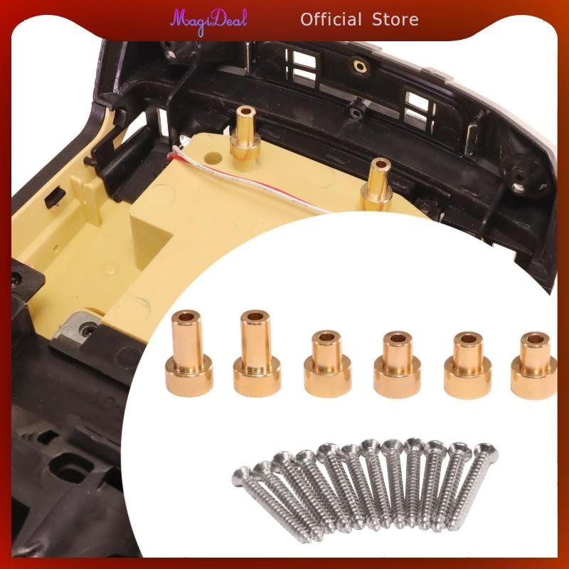 Magideal 6 ชิ้น RC รถ Shell คอลัมน์ขยาย Body โพสต์ติดตั้งง่ายอะไหล่ทดแทนสําหรับ LC79 MN82 1/12 รถ Cr