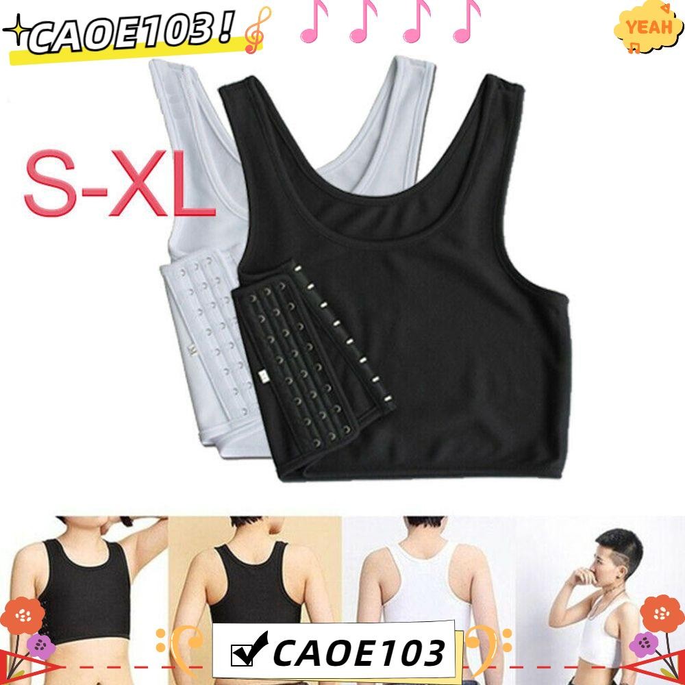 Caoe103 เสื้อกั๊กเต้านมแบนเสื้อกล้าม Breast Binder เลสเบี้ยนทอม