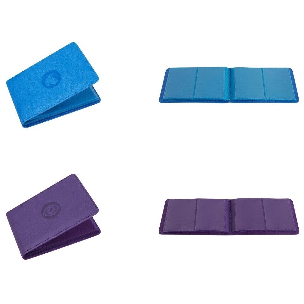 ใหม่ Pokemon TCG Eevee Water &Psychic Glow Energy Collectors การ์ด 64 ช่อง Binder