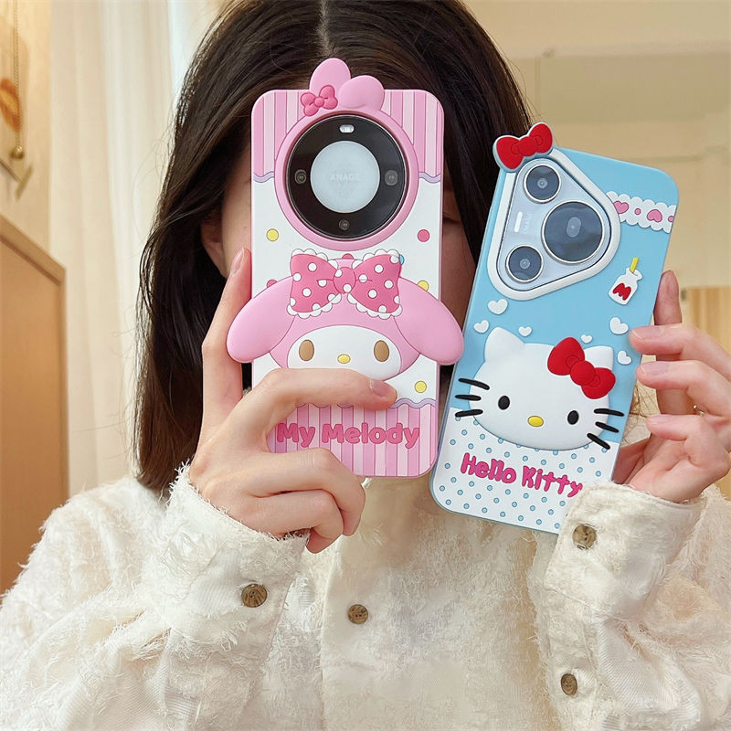 3D ชุดการ์ตูน สําหรับ OPPO Reno14 5G Reno 13 14F 14 15Pro Find X8 X8S เคสมือถือ Soft TPU Case เคสป้องกัน Cute Cartoon Butterfly Girl Bear Cover เคสกันกระแทก เคสซิลิโคน เคสป้องกันสามมิติ