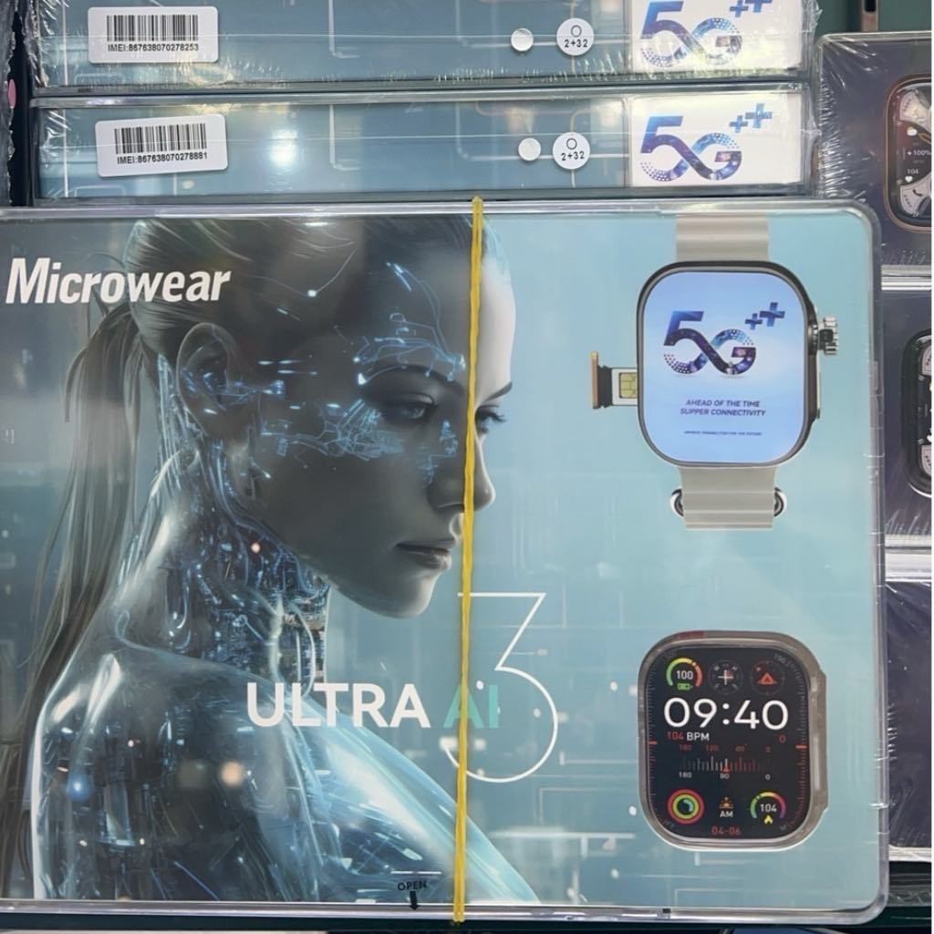 สินค้าขายดีUltra Ai3 5G นาฬิกาข้อมือ Smart watch ULTRA 5G กล้องหมุนได้ จอ Super AMOLED 49 mm ดูหนัง 