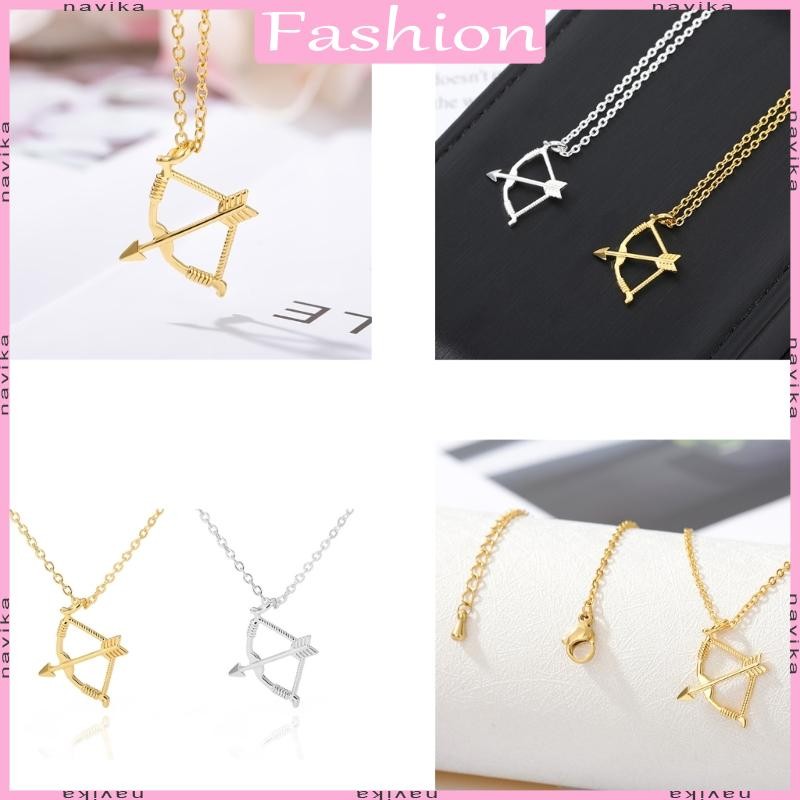 Nav และ Arrows สร้อยคอยิงธนู Clavicle Chain เครื่องประดับแฟชั่นสําหรับผู้หญิงสาว