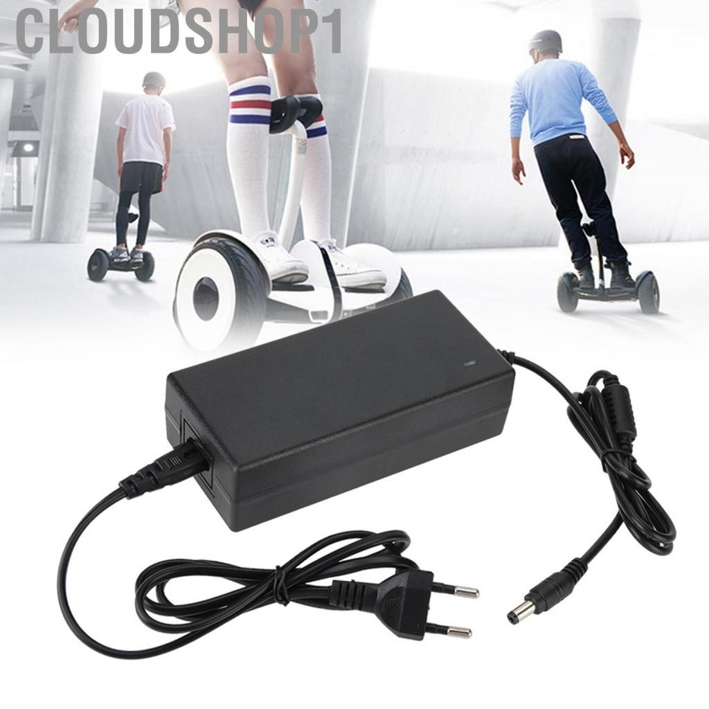 Cloudshop1 54.6V 2A Adapter Power Power พร้อมไฟแสดงสถานะ (US)