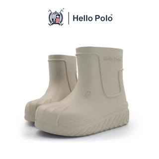 Hello Polo รองเท้ายางeva กันน้ำ แฟชั่น รองเท้าบูทหุ้มข้อ รองเท้าบูทกันฝน รองเท้าบูทบูทกันน้ำ Size 36-41 HP8029