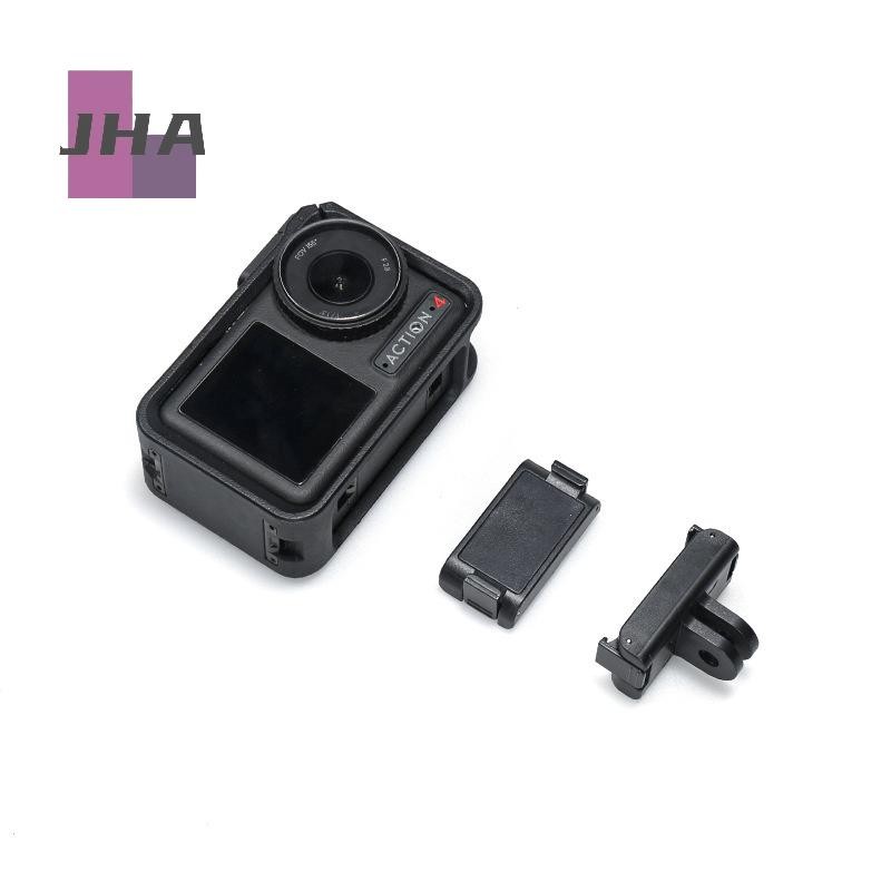 [JHA] ที่ยึดแม่เหล็กแบบพับได้สําหรับกล้องกีฬาสําหรับ DJI OSMO Action 5 Pro/4/3 Quick Release Adapter Extension Mount Base Accessories ใหม่