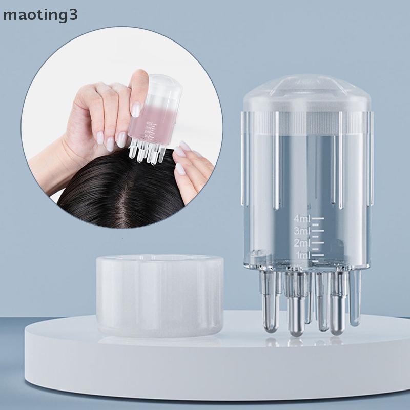 [maoyying] 4ml Scalp Applicator Liquidb สําหรับ Hair Growth Serum Oil Nourishing แบบพกพานวดรากผม Medicineb ผม []