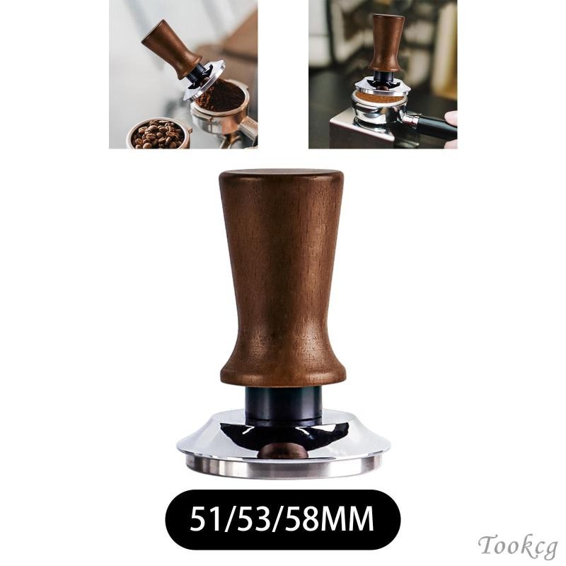 [Tookcg] กาแฟ Tamper Espresso Tamper เครื่องมือมืออาชีพผงกาแฟกดค้อนฐานสแตนเลสสําหรับร้านครัวบาร์ Accs