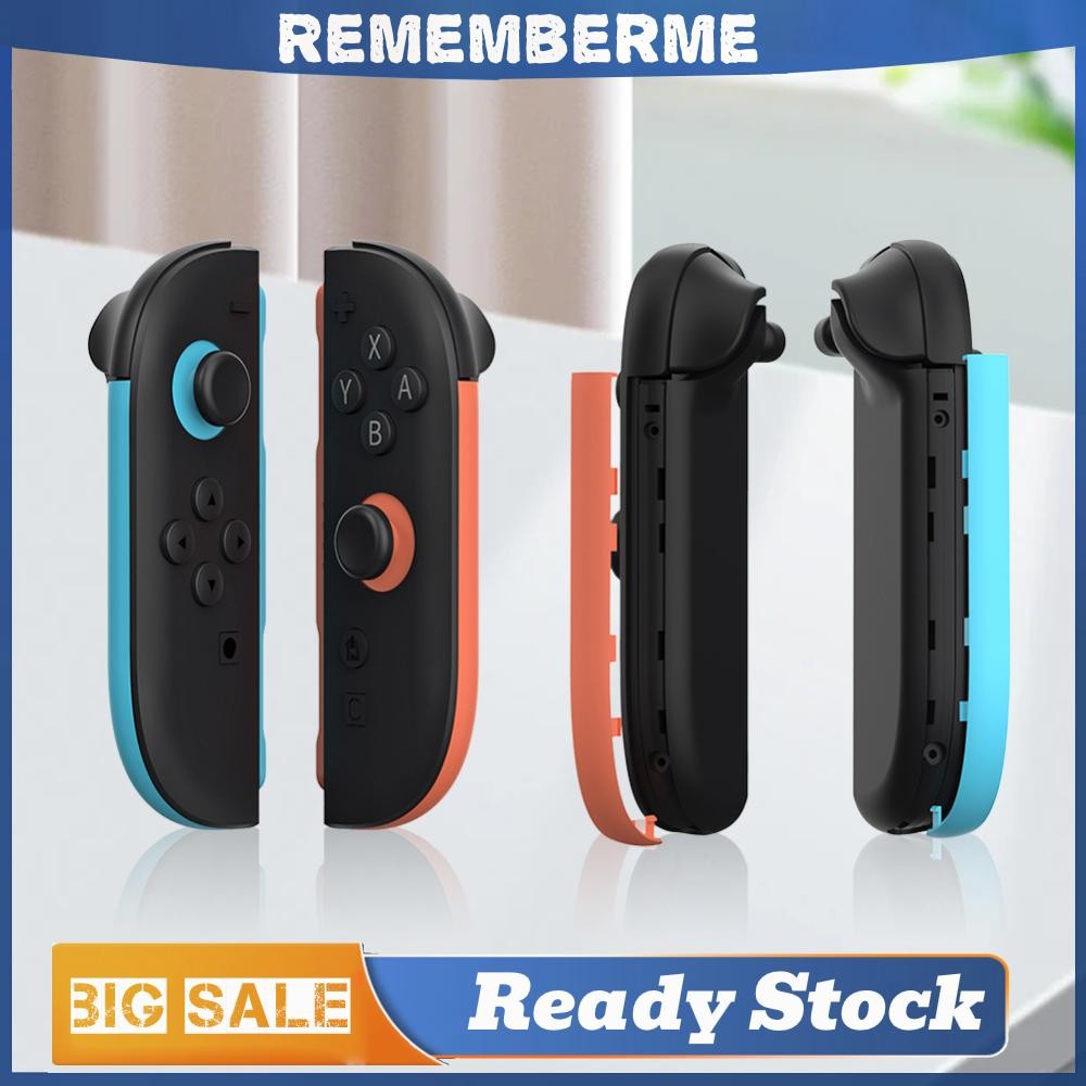 สําหรับสวิตช์ 2 Joy-Con ซ้ายและขวาควบคุมทดแทนแถบตกแต่ง