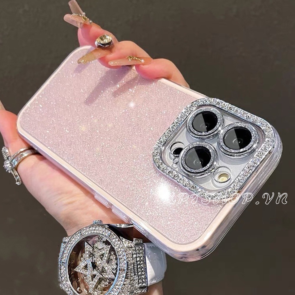 แวววาว หมีน่ารักดอกไม้ป้องกันเคสโทรศัพท์เหมาะสําหรับ ทีพียู สําหรับ ไอโฟน 11 12 13 14 15 16 17 มือโปร สูงสุด บวก