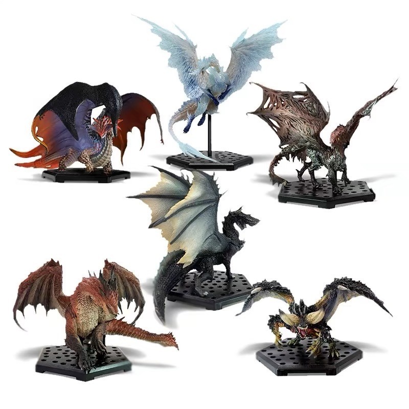 【พร้อมส่ง】monster hunter wilds、monster hunter figure、monster hunter model，ตุ๊กตา, ฟิกเกอร์, ของเล่นโ