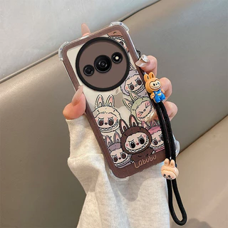 เคส Redmi A3 อะนิเมะถุงลมนิรภัยป้องกันการตกเคสซิลิโคนอ่อนนุ่ม YX1