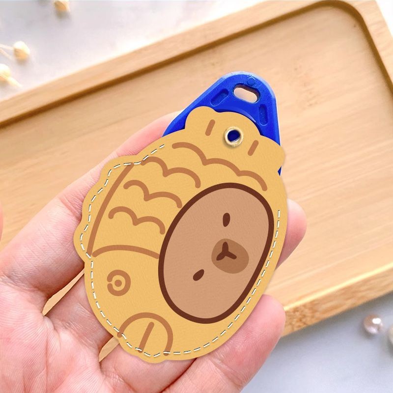 คาปิบาระ การ์ตูนควบคุมการเข้าถึงผู้ถือบัตรพวงกุญแจแบบบูรณาการลิฟท์ป้องกันกรณีเซ็นเซอร์ประตูการ์ดป้องกันกรณี ปู่ - รูปที่ 4