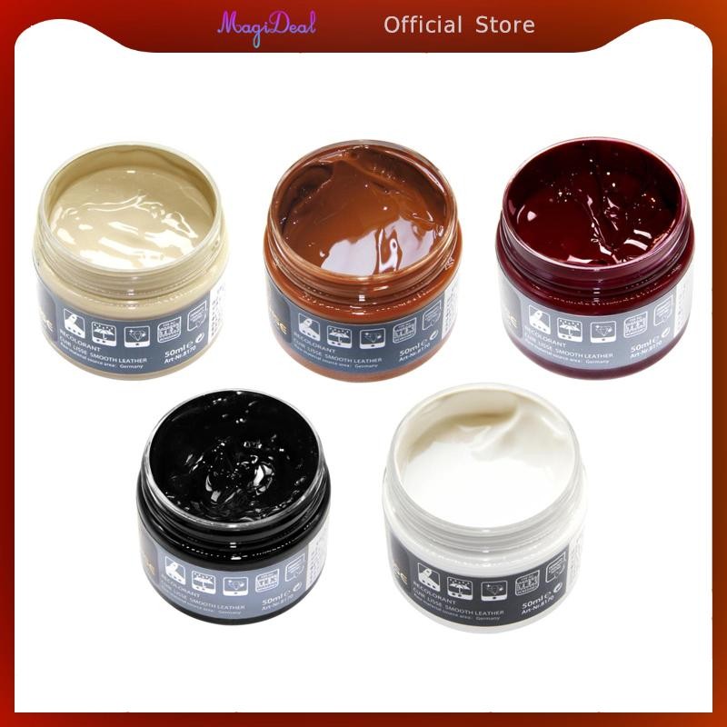 MagiDeal หนังสี Restorer หนัง Recoloring Renew Paste Dye สําหรับเสื้อผ้าโซฟาที่นั่งรถรองเท้าสี Refurbishment