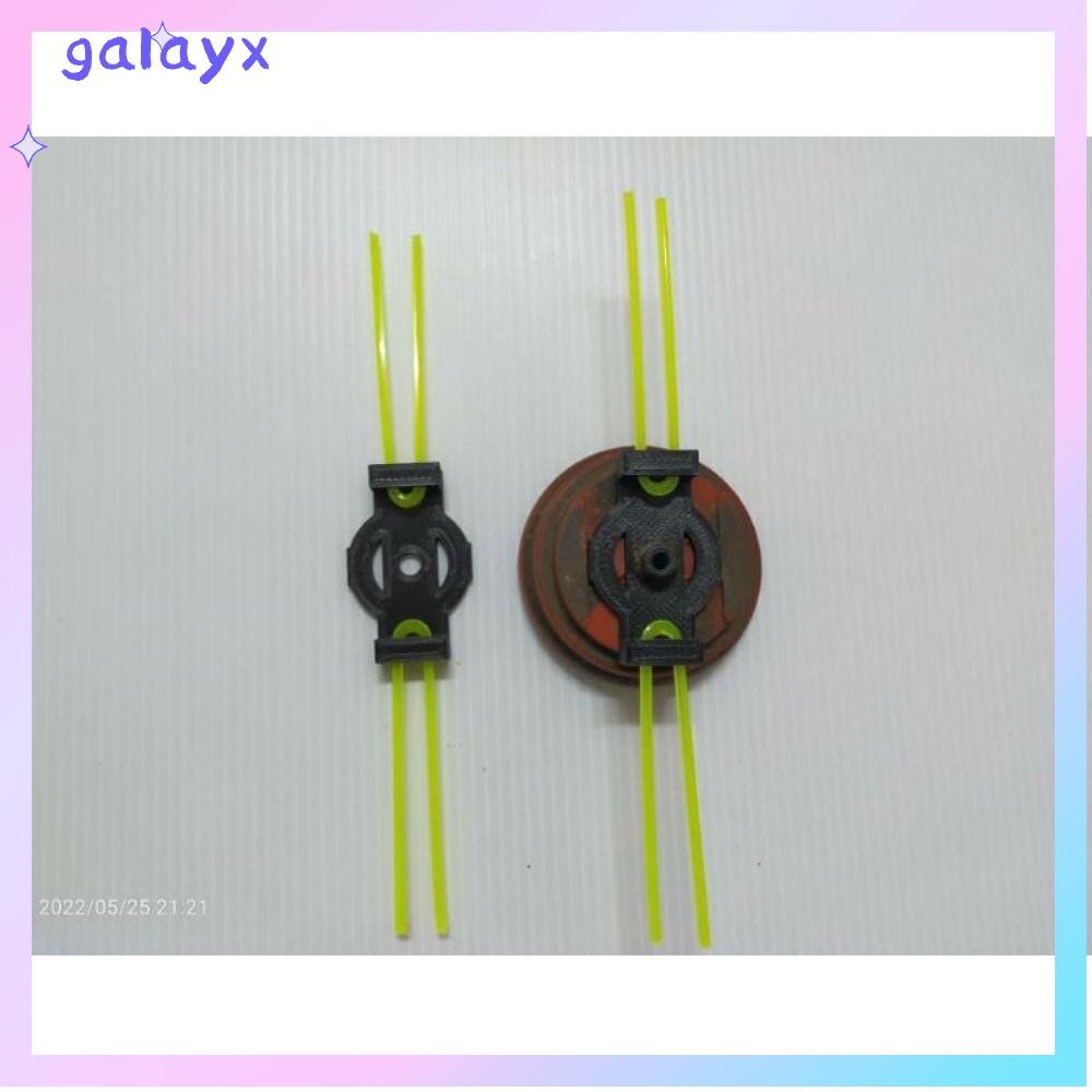 GALAYX ไฟฟ้าไร้สายเครื่องตัดหญ้า, Tapak ไนลอนสีเขียว Mesin Rumput อุปกรณ์เสริม, แบบพกพาพลาสติก Mesin Rumput Bateri หญ้า Trimmer เชือก