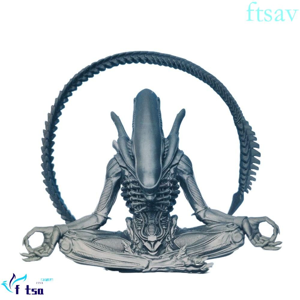 SWIFTSAVER Xenomorph รุ่น, Aliens Romulus การทําสมาธิ Xenomorph รูป, แนวโน้ม Cross-leg 3D การพิมพ์ภา