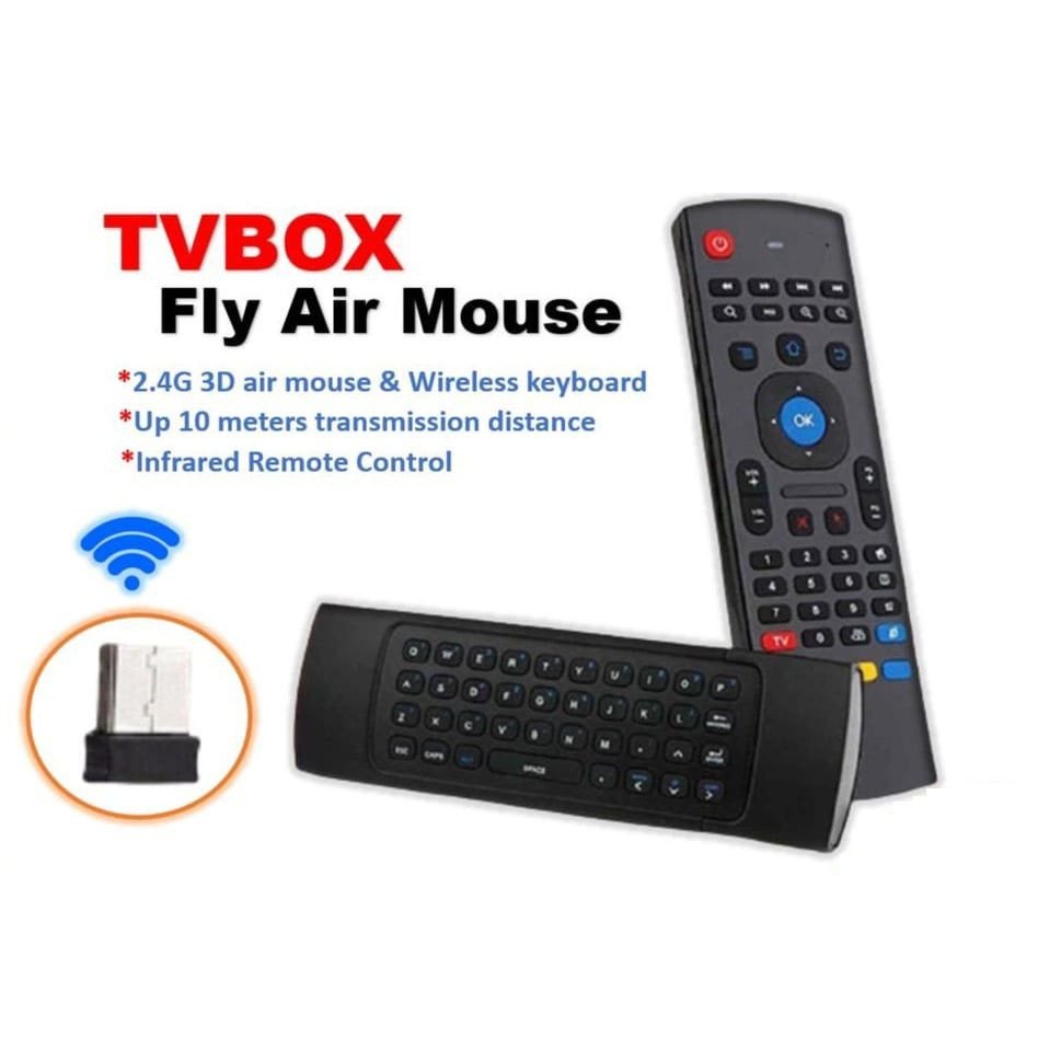 FLY MOUSE คีย์บอร์ด MX-3 สําหรับ SMART ANDROID TVBOX TX3 TX6 TX6S EVPAD SVI AIRMOUSE