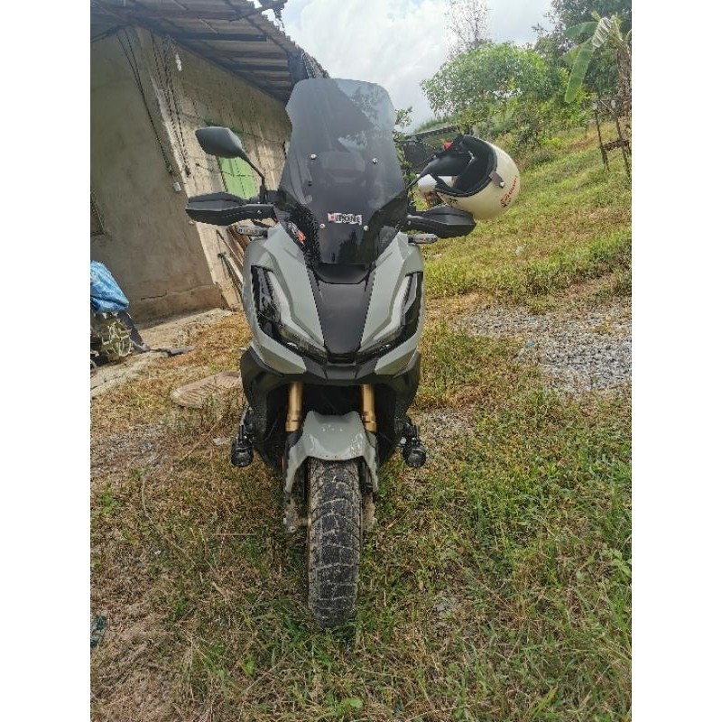 ชิว​หน้า​HONDA​ ADV350​ ทรงX ADV750 มีความหนา3มิลและ4มิล​สูง22นิ้ว