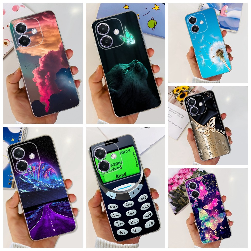 4gปลอกoppo A3 A3XกรณีCPH2669 CPH2641 Clearหรูหราน่ารักตลกCoolเคสโทรศัพท์A3X Oppo A3 4GปกหลังCPH3669โปร่งใสนุ่มTPU