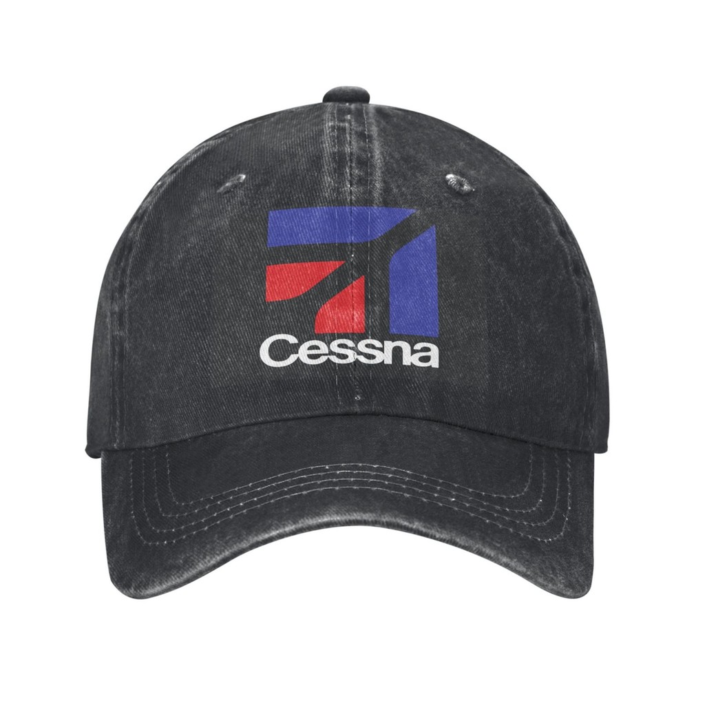 Cool Accessories Cessna Aircraft Logo หมวกคาวบอย