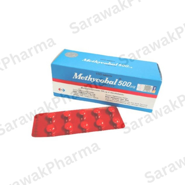 [10 เม็ด/1 STRIP] METHYCOBAL 500MCG TABLETS EXPIRY 2026/05