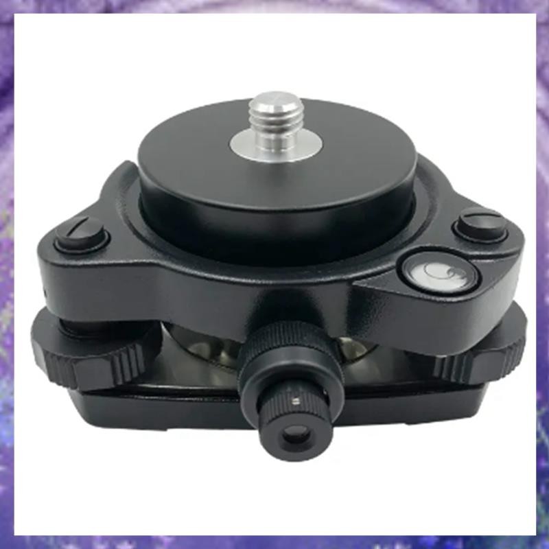 [PM] Tribrach with Optical Plummet&GPS Tribrach Adapter Carrier with 5/8InX11 Mount Rotatable Screw 