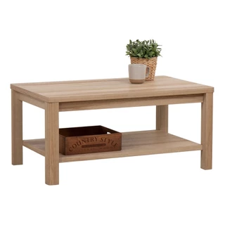 Koncept Furniture โต๊ะกลางไม้ล้วน รุ่น Timbur สีไม้อ่อน (90x55x42 ซม.) แบรนด์ KONCEPT FURNITURE