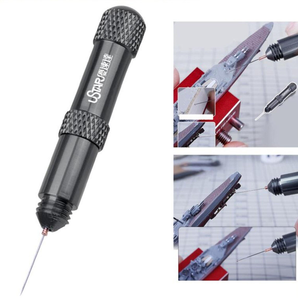 Ustar UA-90097 กาว Dispensing Stick เข็มพลาสติกรุ่นเครื่องมือสําหรับประกอบรุ่น Hobby DIY เครื่องมืออุปกรณ์เสริม
