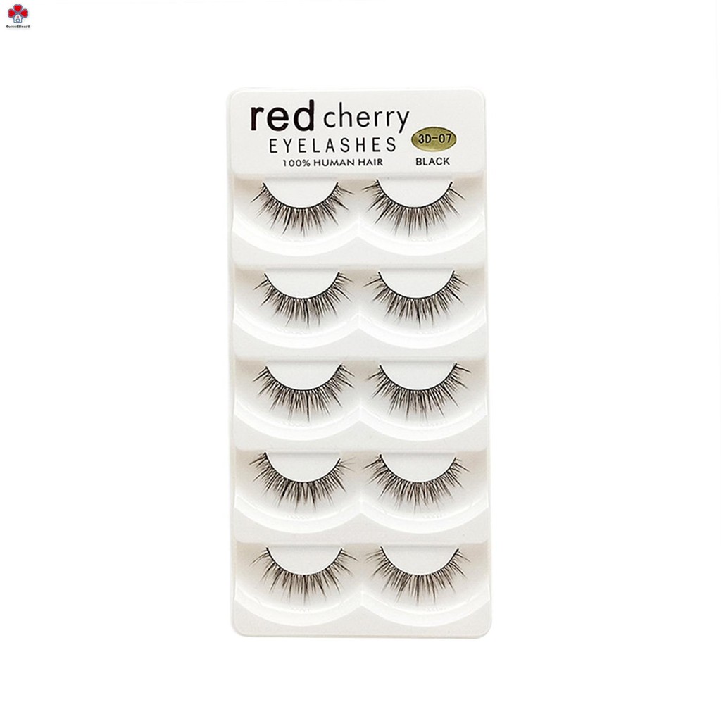 Fluffy Comic Eye Wispy Lashes ผู้หญิงจําลองขนตาปลอม รูปที่ 7