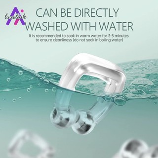 🌿Luxelink🌿 [Hàng mới về] Kẹp mũi chống ngáy bằng silicon giúp thở thoải mái cho nam nữ