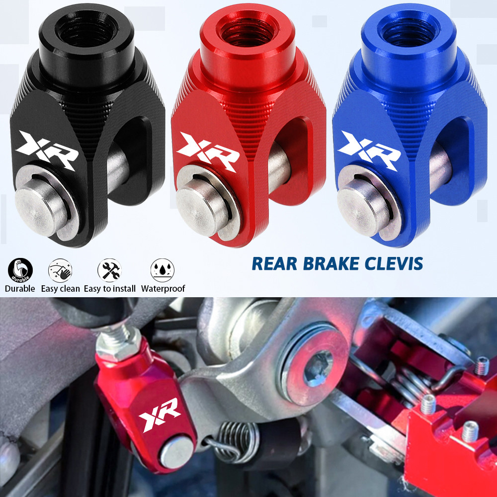 Yสําหรับ Honda XR XR230 XR250 XR400 Dirt Bike รถจักรยานยนต์ด้านหลังเบรค Clevis U-clip XR 230 250 400