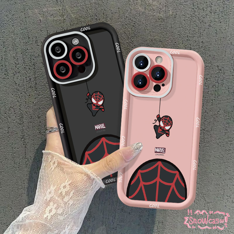 การ์ตูนกราฟฟิตีสไปเดอร์แมนสำหรับ เคสRealme C51s C25 C35 C67 C51 C12 C15 C53 C31 C20 7i 8i 5 11 C3 C21 6i 5i 11 Note 50