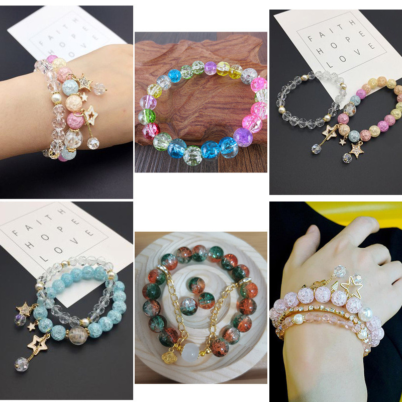 คริสตัลใส DIY Beading Stretch Cords Elastic Line เครื่องประดับทํา Supply Wire String Jeweleri ด้าย - รูปที่ 3