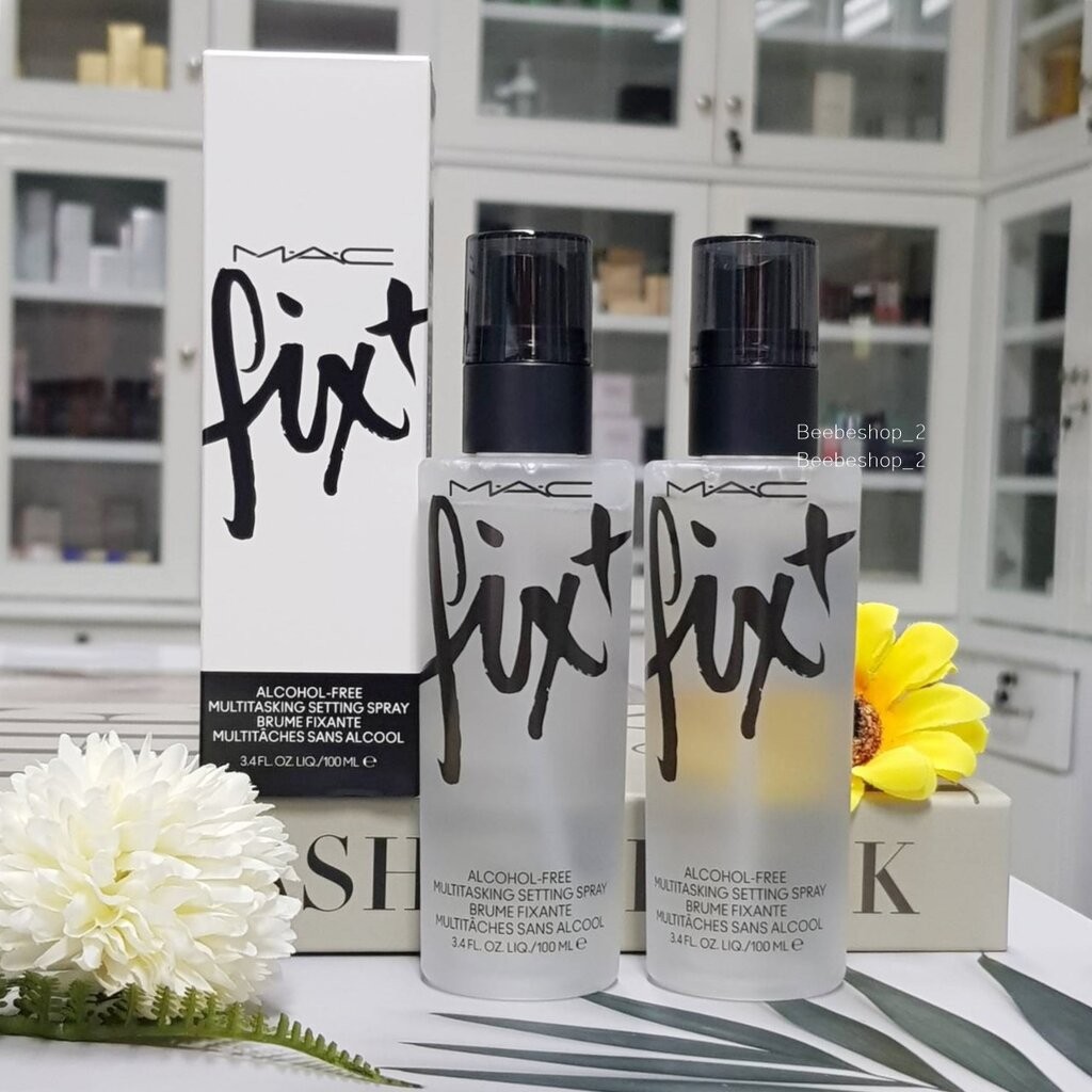สูตรใหม่!! MAC FIXT+ Alcohol Free Setting Spray 100ml 11/2023 สเปรย์ Fix+ Original เซตเมคอัพ