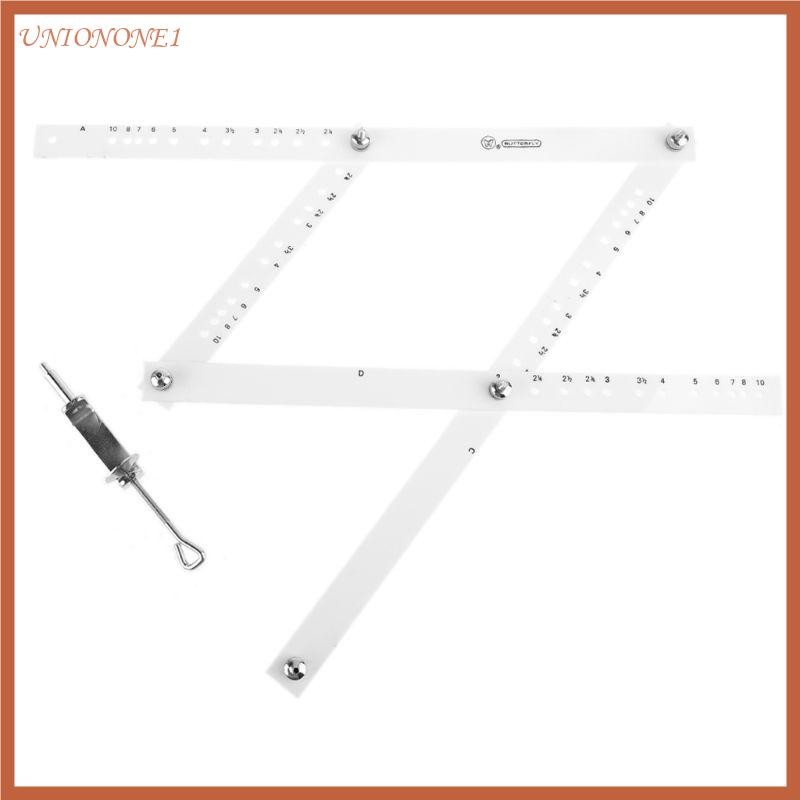 หนึ่งไม้บรรทัดวาดขนาด 34 ซม. Pantograph ไม้บรรทัดพับขยายเครื่องมือสําหรับโรงเรียนใช้