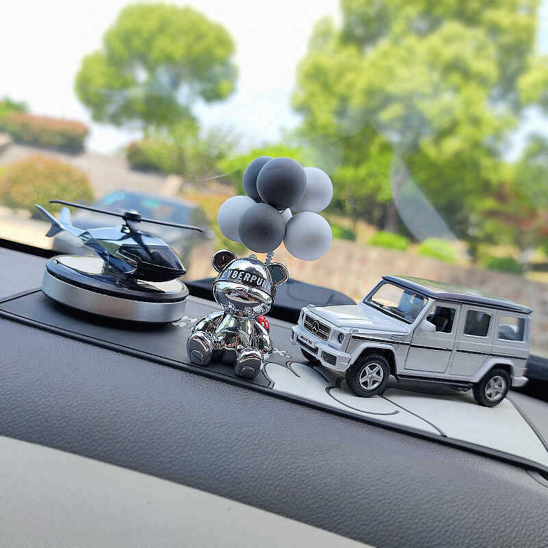 Solar Helicopter Auto Perfume Automobile Aromatherapy Decoration Girls' Car Deodorizer Long-Lasting Fragrance Decoration Car decorations SJ7P